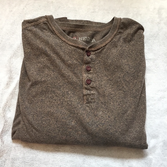 Nevada Long Sleeve Henley Style Shirt 2XL - Picture 4 of 8